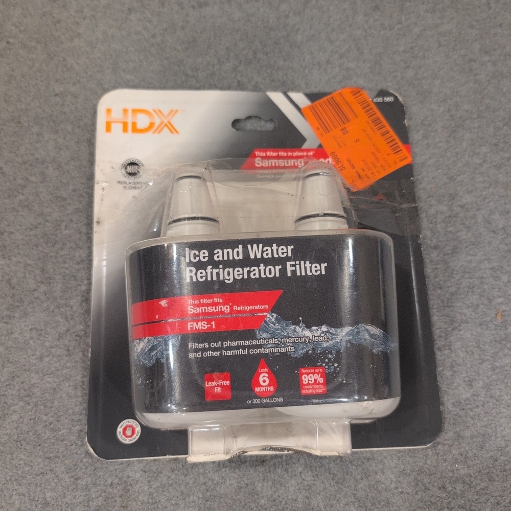 HDX FMS-1 Ice and Water Refrigerator Filter Fits Samsung DA29-00003G HAF-CU1
